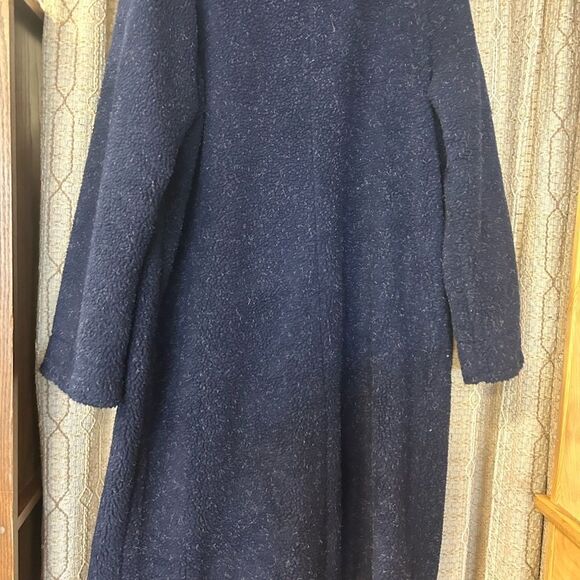 WOMAN wITHIN LADIES 18/20 BLUE WINTER COAT - Picture 8 of 8